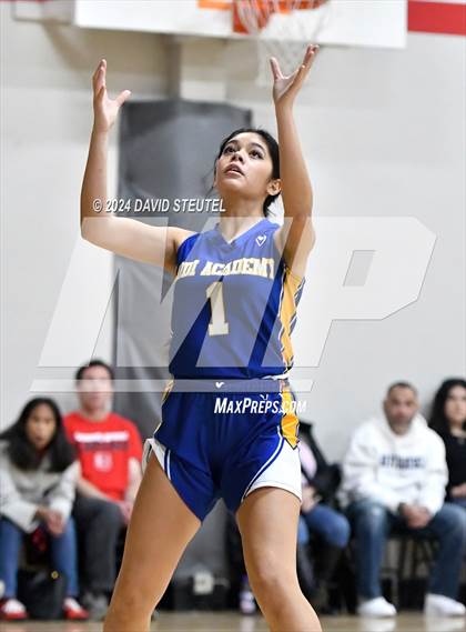 Thumbnail 1 in Lodi Academy vs. Sacramento Adventist (CIF SJS D6 Playoff)  photogallery.