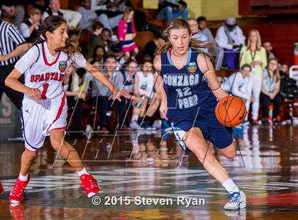 Thumbnail 1 in Gonzaga Prep vs. Miami Country Day (DICK'S National Tournament Semifinal) photogallery.