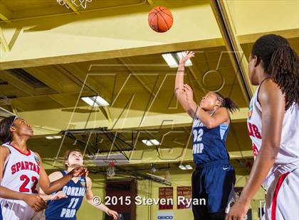 Thumbnail 1 in Gonzaga Prep vs. Miami Country Day (DICK'S National Tournament Semifinal) photogallery.
