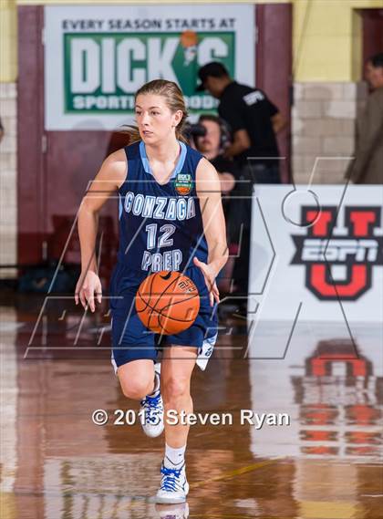Thumbnail 2 in Gonzaga Prep vs. Miami Country Day (DICK'S National Tournament Semifinal) photogallery.