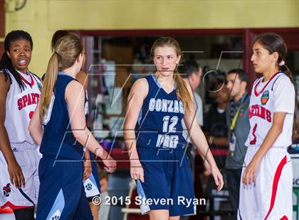 Thumbnail 3 in Gonzaga Prep vs. Miami Country Day (DICK'S National Tournament Semifinal) photogallery.