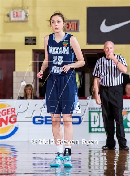 Thumbnail 3 in Gonzaga Prep vs. Miami Country Day (DICK'S National Tournament Semifinal) photogallery.