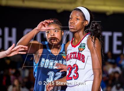 Thumbnail 3 in Gonzaga Prep vs. Miami Country Day (DICK'S National Tournament Semifinal) photogallery.