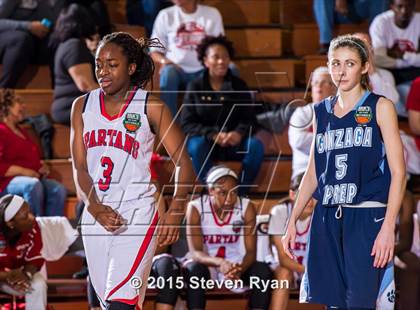 Thumbnail 3 in Gonzaga Prep vs. Miami Country Day (DICK'S National Tournament Semifinal) photogallery.
