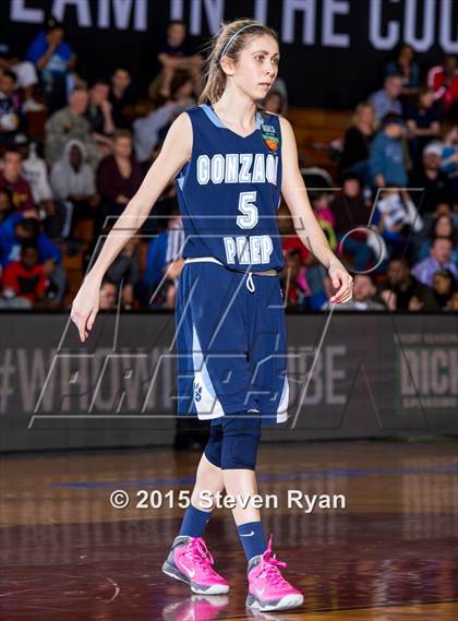 Thumbnail 2 in Gonzaga Prep vs. Miami Country Day (DICK'S National Tournament Semifinal) photogallery.