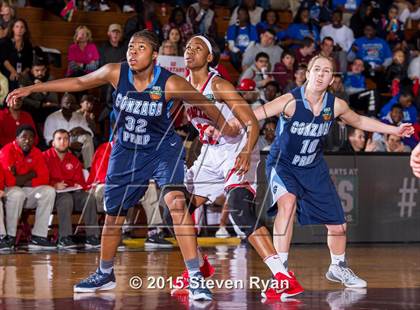 Thumbnail 1 in Gonzaga Prep vs. Miami Country Day (DICK'S National Tournament Semifinal) photogallery.