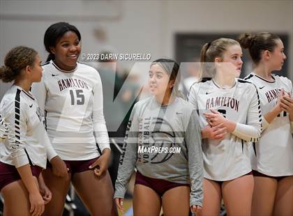 Thumbnail 2 in Hamilton vs Notre Dame (Westwood Tournament of Champions) photogallery.