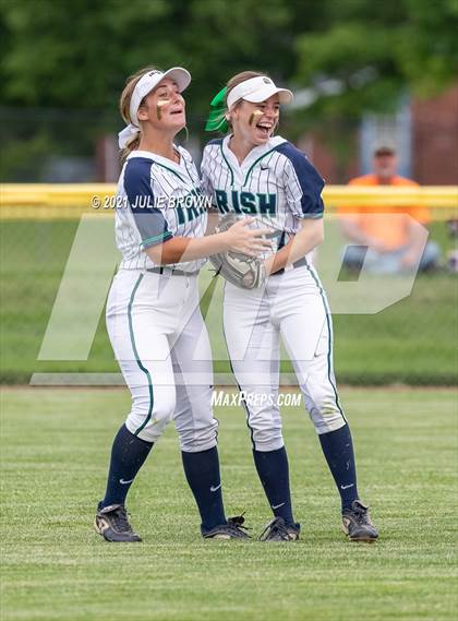 Thumbnail 2 in Cathedral vs Northview (IHSAA 3A Regional)  photogallery.
