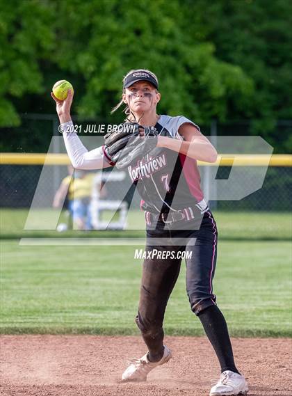 Thumbnail 3 in Cathedral vs Northview (IHSAA 3A Regional)  photogallery.