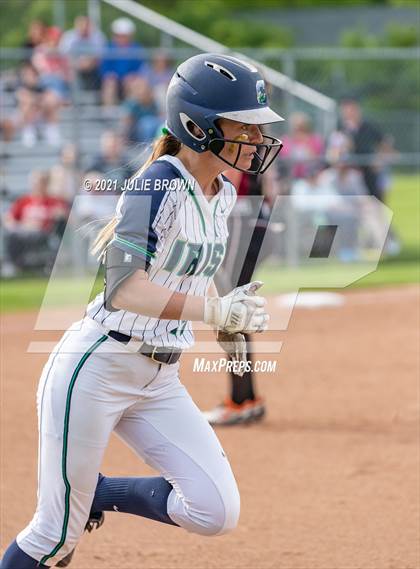 Thumbnail 1 in Cathedral vs Northview (IHSAA 3A Regional)  photogallery.