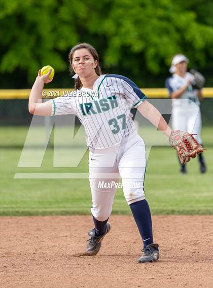 Thumbnail 3 in Cathedral vs Northview (IHSAA 3A Regional)  photogallery.