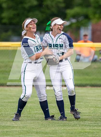 Thumbnail 3 in Cathedral vs Northview (IHSAA 3A Regional)  photogallery.