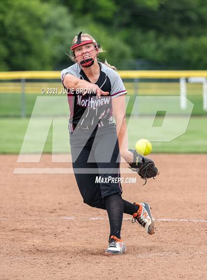 Thumbnail 3 in Cathedral vs Northview (IHSAA 3A Regional)  photogallery.