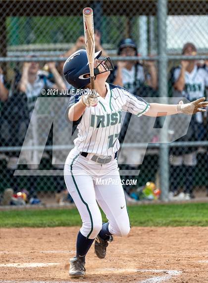Thumbnail 3 in Cathedral vs Northview (IHSAA 3A Regional)  photogallery.