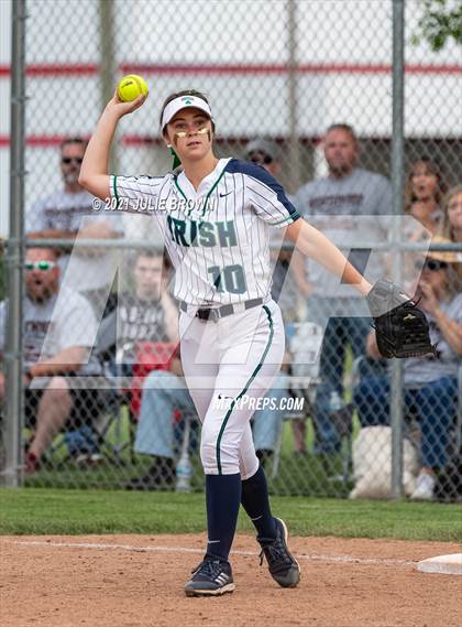 Thumbnail 2 in Cathedral vs Northview (IHSAA 3A Regional)  photogallery.