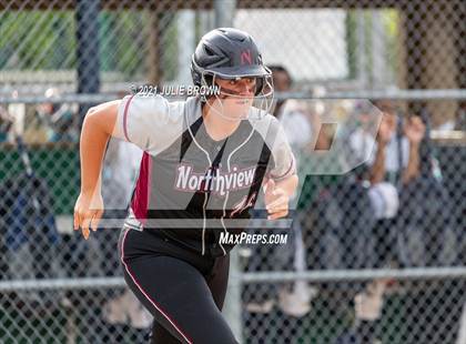 Thumbnail 3 in Cathedral vs Northview (IHSAA 3A Regional)  photogallery.