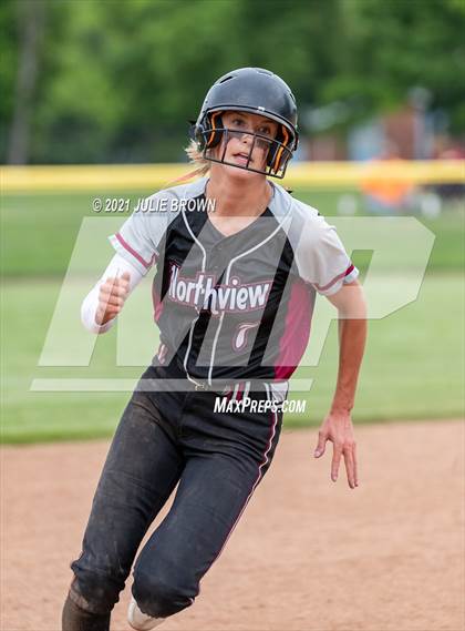 Thumbnail 3 in Cathedral vs Northview (IHSAA 3A Regional)  photogallery.