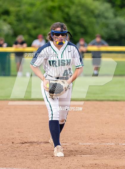 Thumbnail 2 in Cathedral vs Northview (IHSAA 3A Regional)  photogallery.