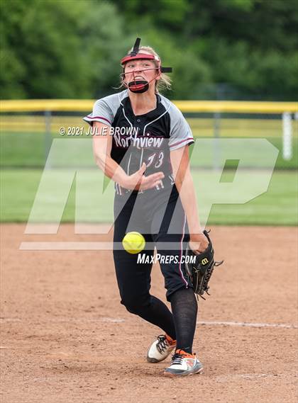 Thumbnail 2 in Cathedral vs Northview (IHSAA 3A Regional)  photogallery.