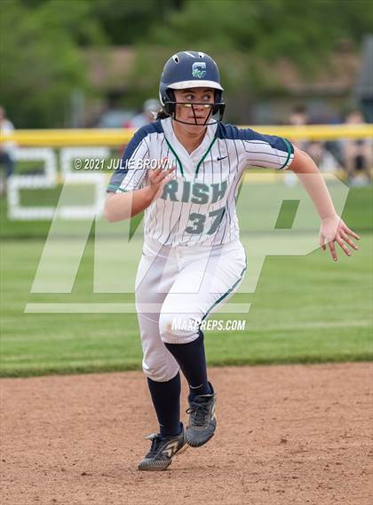 Thumbnail 3 in Cathedral vs Northview (IHSAA 3A Regional)  photogallery.