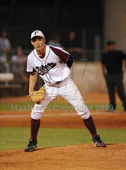 Thumbnail 3 in Brazoswood vs Pearland (UIL 5A SF - Game 1 ) photogallery.