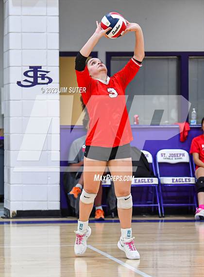 Thumbnail 2 in St. Joseph Catholic vs O'Connell photogallery.