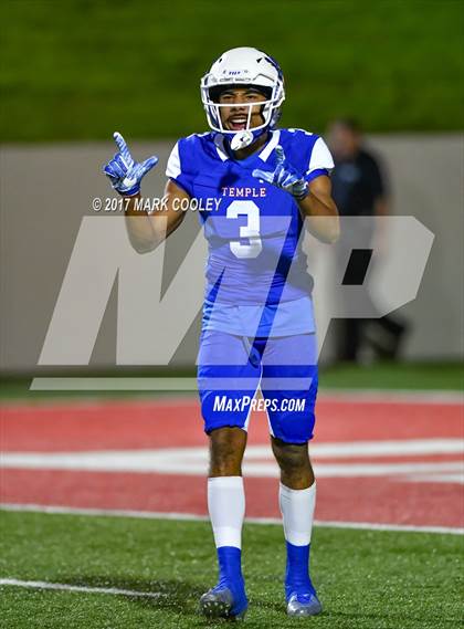 Thumbnail 1 in Temple vs. Corsicana (UIL 5A Bi-District) photogallery.