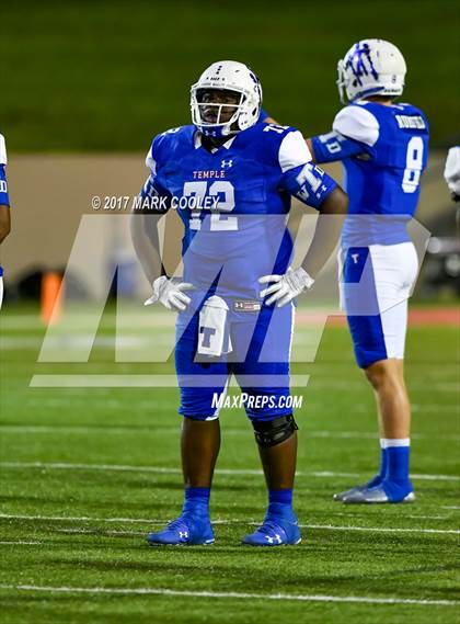 Thumbnail 3 in Temple vs. Corsicana (UIL 5A Bi-District) photogallery.