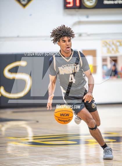 Thumbnail 1 in Francis Parker vs. Victory Christian Academy  (Battle At The Bay) photogallery.