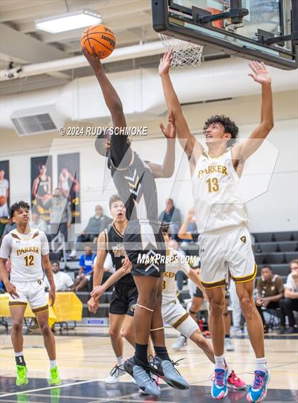 Thumbnail 2 in Francis Parker vs. Victory Christian Academy  (Battle At The Bay) photogallery.