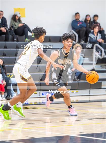 Thumbnail 3 in Francis Parker vs. Victory Christian Academy  (Battle At The Bay) photogallery.