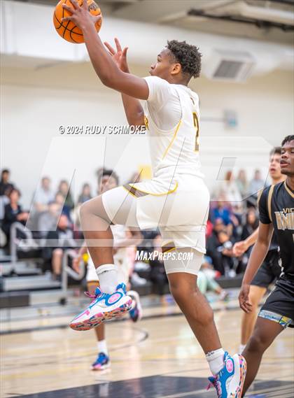 Thumbnail 1 in Francis Parker vs. Victory Christian Academy  (Battle At The Bay) photogallery.
