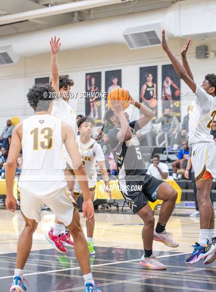 Thumbnail 2 in Francis Parker vs. Victory Christian Academy  (Battle At The Bay) photogallery.