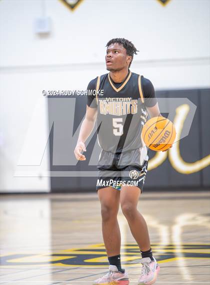 Thumbnail 2 in Francis Parker vs. Victory Christian Academy  (Battle At The Bay) photogallery.