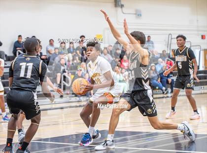 Thumbnail 1 in Francis Parker vs. Victory Christian Academy  (Battle At The Bay) photogallery.