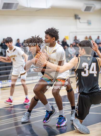 Thumbnail 1 in Francis Parker vs. Victory Christian Academy  (Battle At The Bay) photogallery.