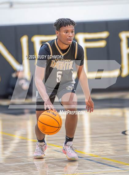Thumbnail 3 in Francis Parker vs. Victory Christian Academy  (Battle At The Bay) photogallery.
