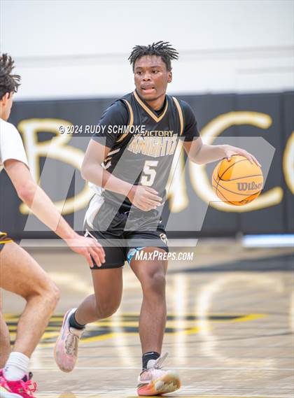 Thumbnail 1 in Francis Parker vs. Victory Christian Academy  (Battle At The Bay) photogallery.