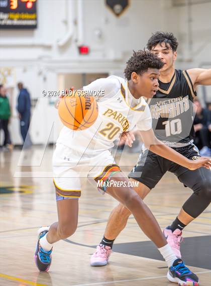 Thumbnail 1 in Francis Parker vs. Victory Christian Academy  (Battle At The Bay) photogallery.