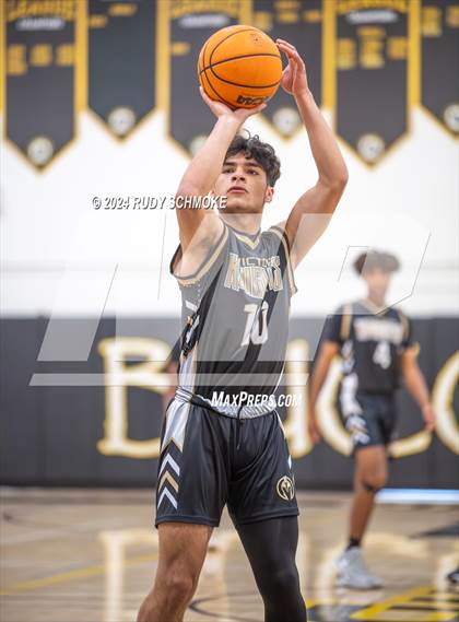 Thumbnail 1 in Francis Parker vs. Victory Christian Academy  (Battle At The Bay) photogallery.