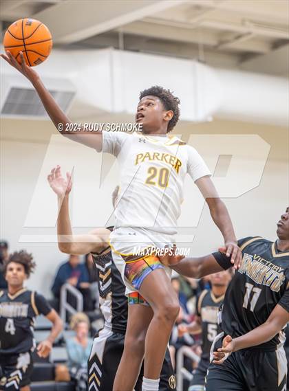 Thumbnail 1 in Francis Parker vs. Victory Christian Academy  (Battle At The Bay) photogallery.