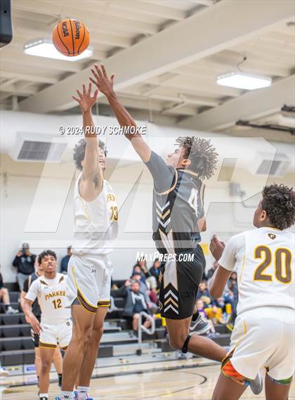 Thumbnail 1 in Francis Parker vs. Victory Christian Academy  (Battle At The Bay) photogallery.