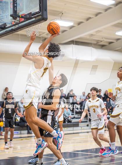 Thumbnail 2 in Francis Parker vs. Victory Christian Academy  (Battle At The Bay) photogallery.