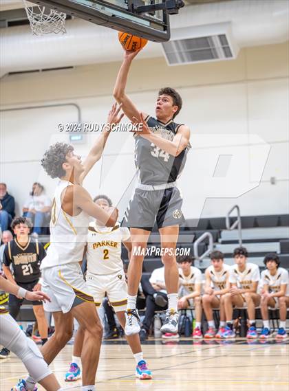 Thumbnail 1 in Francis Parker vs. Victory Christian Academy  (Battle At The Bay) photogallery.