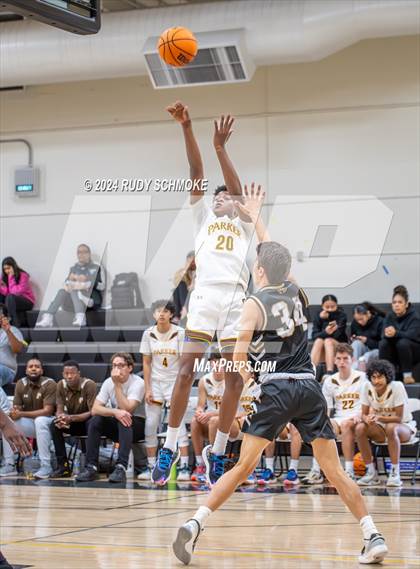 Thumbnail 1 in Francis Parker vs. Victory Christian Academy  (Battle At The Bay) photogallery.