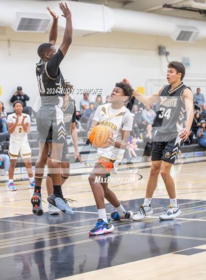 Thumbnail 2 in Francis Parker vs. Victory Christian Academy  (Battle At The Bay) photogallery.