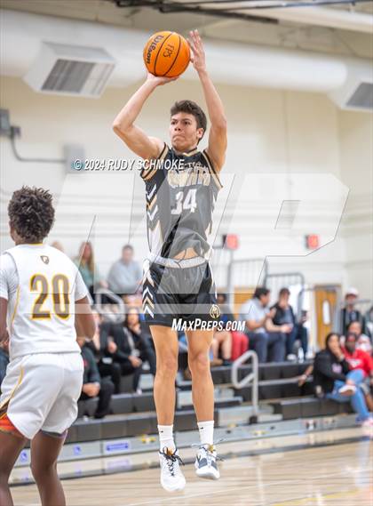 Thumbnail 2 in Francis Parker vs. Victory Christian Academy  (Battle At The Bay) photogallery.