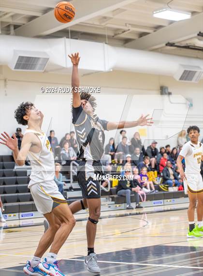 Thumbnail 2 in Francis Parker vs. Victory Christian Academy  (Battle At The Bay) photogallery.