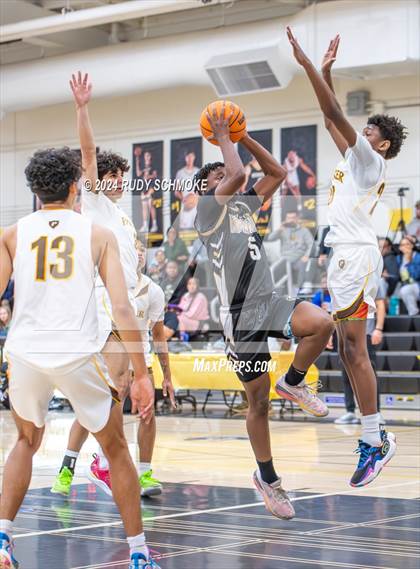 Thumbnail 3 in Francis Parker vs. Victory Christian Academy  (Battle At The Bay) photogallery.