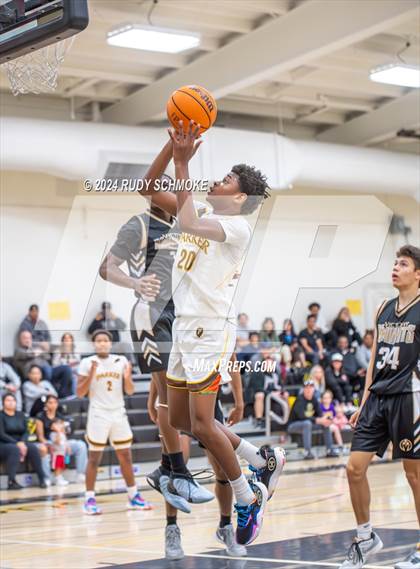 Thumbnail 2 in Francis Parker vs. Victory Christian Academy  (Battle At The Bay) photogallery.
